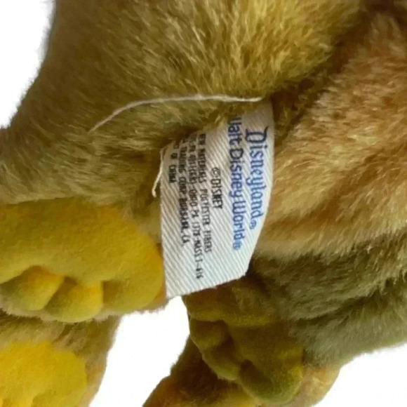 Simba The Lion King Plastic Face Plush Walt Disney World Toy 15'' stuffie - Picture 4 of 4